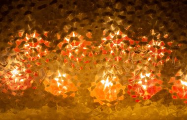 Sarı ve turuncu soyut ve arka plan bulanık