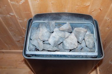 Isıtıcı ile özel Fin saunası