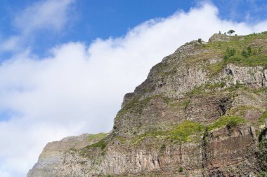 Portekiz, Madeira 'nın yüksek dağlarında güzel bir manzara