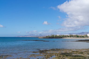 Tutuklama plajının güzel manzarası