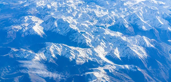 Vista Avión Las Montañas — Foto de Stock