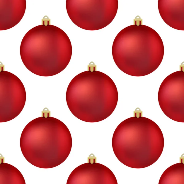 Bola Navidad Bola Para Árbol Navidad Ilustración Vectorial Decoración Realista — Vector de stock