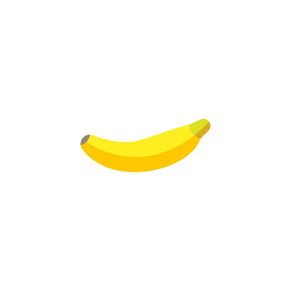 Banana Icon Summer Symbol Element Vector Illustration — Stock Vector