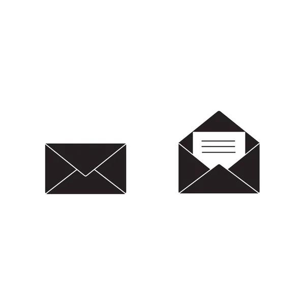 E-Mail-Icon-Vektor, Umschlagzeichen, Mail-Symbol. Vektorillustration. — Stockvektor