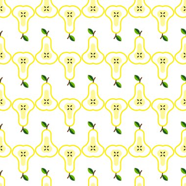 Armut yarısı ile dikişsiz desen. Duvar kağıtları, desen dolgular, web sayfası arka planlar, yüzey dokular, tekstil için mükemmel.