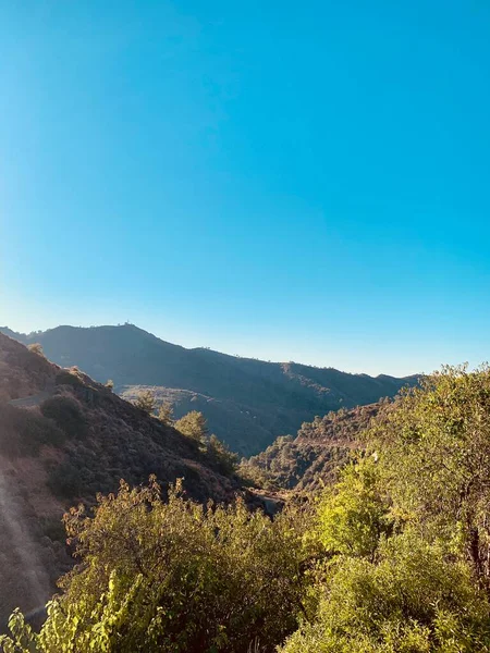 Het Uitzicht Troodos Bergen Cyprus — Stockfoto