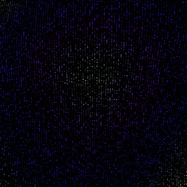 Particles background. Raster illustration. Magic sparkles on black background