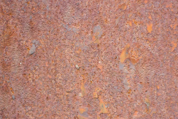 Old ginger brown rusted metal texture background