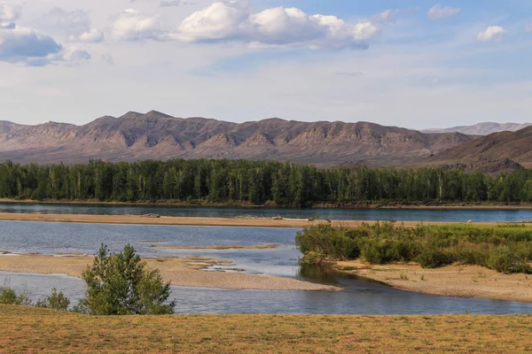 Des Fleuves Les Profonds Les Longs Monde Russie Est Yenisei — Photo