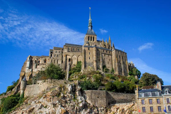 Saint Michel Frankreich September 2018 Einer Der Berühmtesten Orte Britischen — Stockfoto