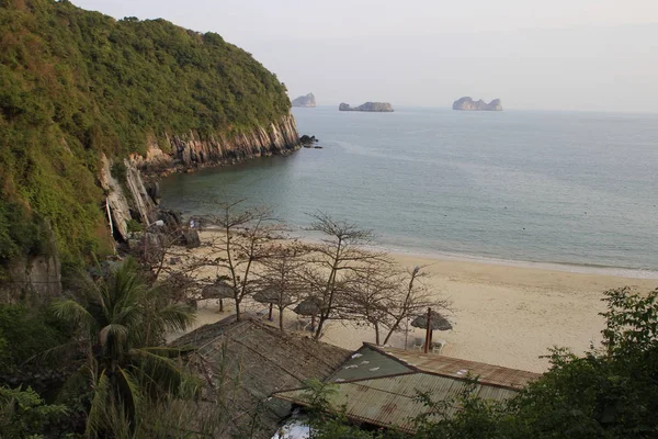 Long Bay Vietnam Januari 2016 Berömda Unesco Världsarv Long Bay — Stockfoto
