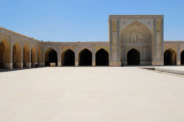 Nasir Mulk Мечеть Також Відома Рожева Мечеть Традиційною Мечеті Шираз — стокове фото