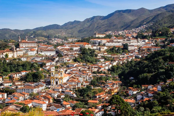 Ouro Preto Brasil Juli 2019 Kota Yang Indah Dengan Arsitektur — Stok Foto