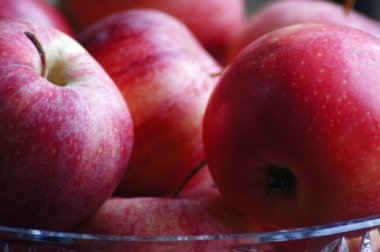 Kırmızı elma Close-Up                 