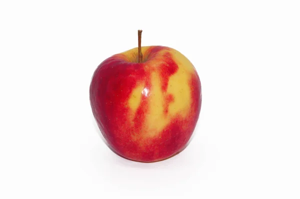 Roter Apfel Freigestellt Auf Weiem Hintergrund — Stock Photo, Image