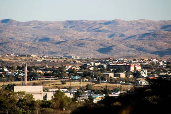 Piękny Krajobraz Namibii Niekończące Się Przestrzenie — Zdjęcie stockowe