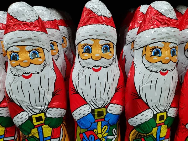 Babbo Natale Cioccolato — Foto Stock