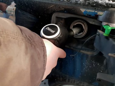 Dizel araç CO2 yakıt ikmali