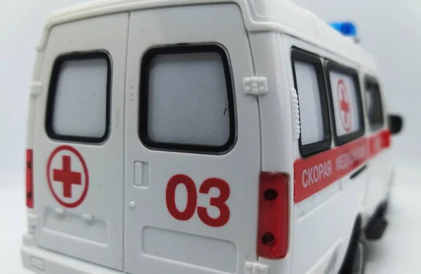 Ambulância Carro Rússia — Fotografia de Stock