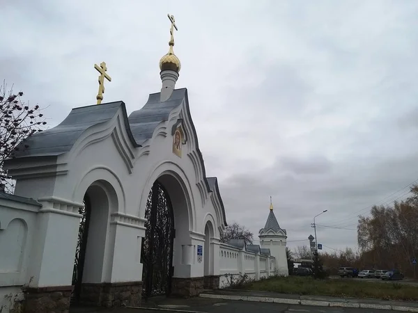 Orthodox Church Monastery Holy Martyr Eugene Novosibirsk — Stock Photo, Image