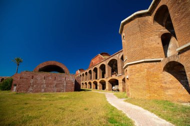 İç savaş Fort Jefferson Kuru Tortugas Milli Parkı, Florida, ABD