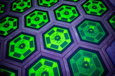 Abd. Florida. Kennedy Uzay Merkezi 2019: Yeni teknoloji, yerde yürürken, enerji birikir