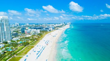 South Beach, Miami Beach, Florida, ABD havadan görünümü