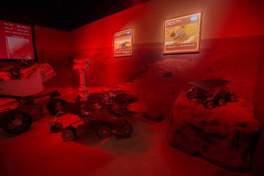 Abd. Florida. Cape Canaveral, Mayıs 2018: Kennedy Uzay Merkezi, gezi turu