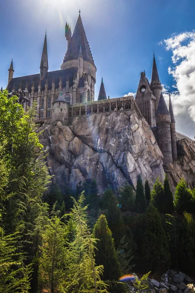 Orlando Florida Abd Mart 2017 Macera Adaları Ndaki Hogwarts Kalesi — Stok fotoğraf