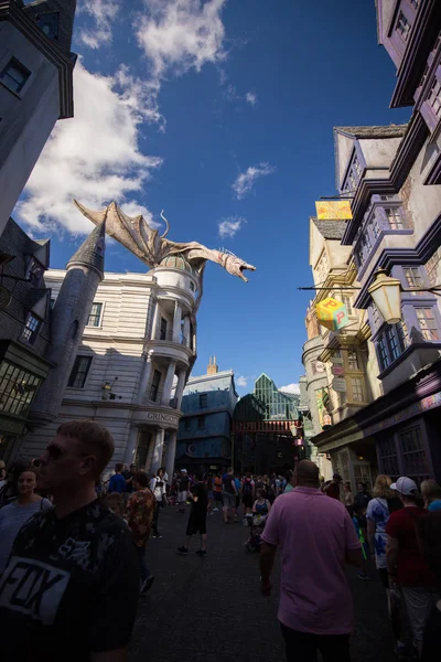 Orlando Eua Março 2017 Dragon Harry Potter Universal Studios — Fotografia de Stock