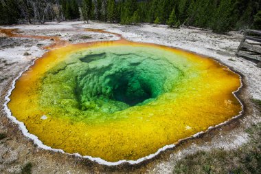 güzel zafer Şofben Yellowstone Milli Parkı, Wyoming, ABD