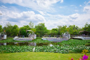turistler, Everglades Ulusal Park, Florida, ABD 