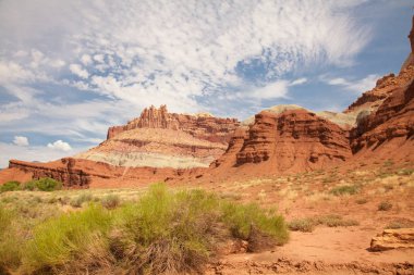 güzel manzara Red Rock Canyon Ulusal koruma alanı, Nevada, ABD