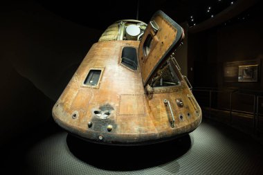 Apollo / Saturn V Merkezi, uzay hangar roket Kennedy Uzay Merkezi, Florida, ABD ile