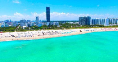 South Beach, Miami Beach, Florida, ABD havadan görünümü