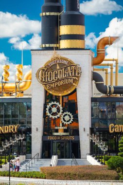 Tatlı çikolata Emporium ve Savory Bayramı mutfak, Universal City walk, Orlando, ABD