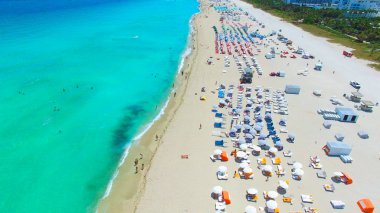 South Beach, Miami Beach, Florida, ABD havadan görünümü