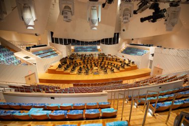 Konser Salonu yeni dünya Senfoni, Miami Beach, Florida, ABD, iç