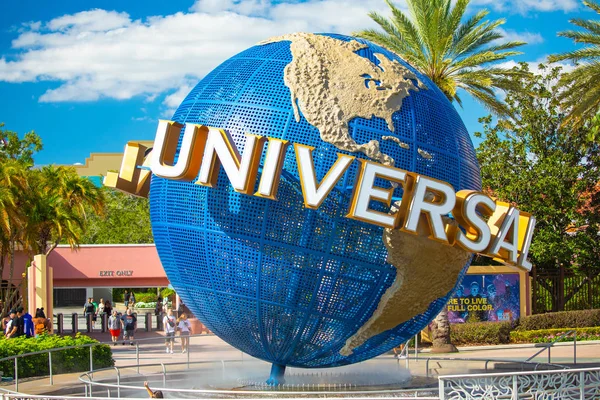 Orlando Usa November 2018 Famous Universal Globe Universal Studios Orlando — Stock Photo, Image