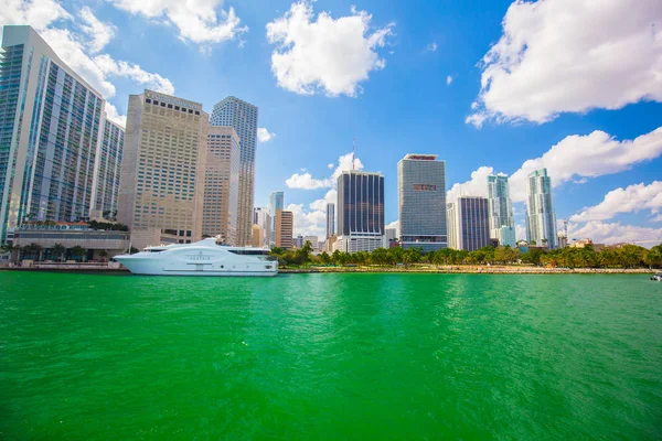 Usa Florida Miami Febrero 2017 Miami International Boat Show Centro — Foto de Stock