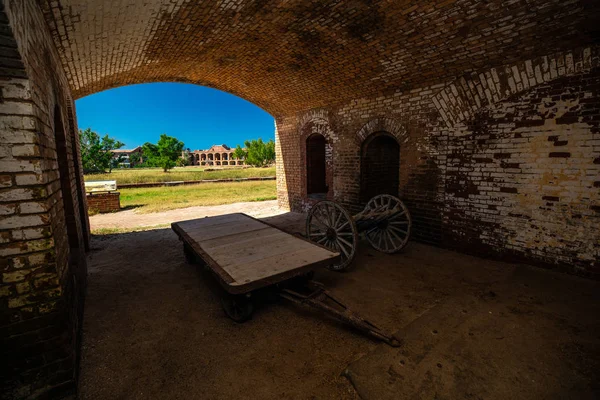 Burgeroorlog Fort Jefferson Dry Tortugas Nationaal Park Florida Verenigde Staten — Stockfoto