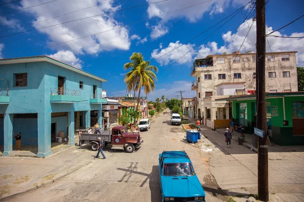 Antiguos Edificios Colores Calle Del Centro Histórico Habana Cuba —  Fotos de Stock