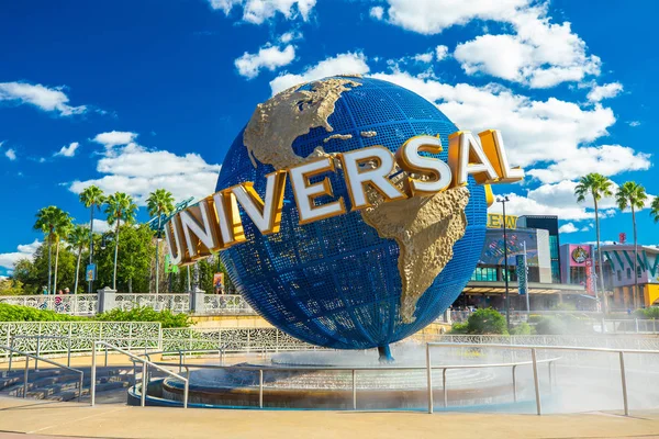 Orlando Noviembre 2018 Famoso Universal Globe Universal Studios Orlando Florida —  Fotos de Stock