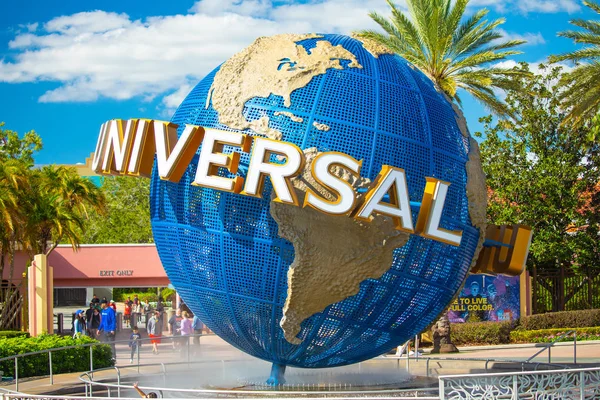 Orlando Usa November 2018 Universal Globe Terkenal Orlando Florida — Stok Foto