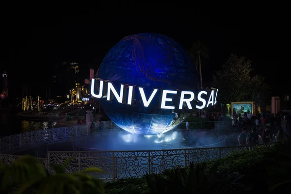 Orlando Usa Marzo 2017 Famoso Universal Globe Agli Universal Studios — Foto Stock