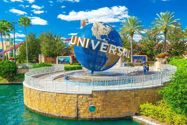 Orlando États Unis Novembre 2018 Célèbre Universal Globe Aux Universal — Photo