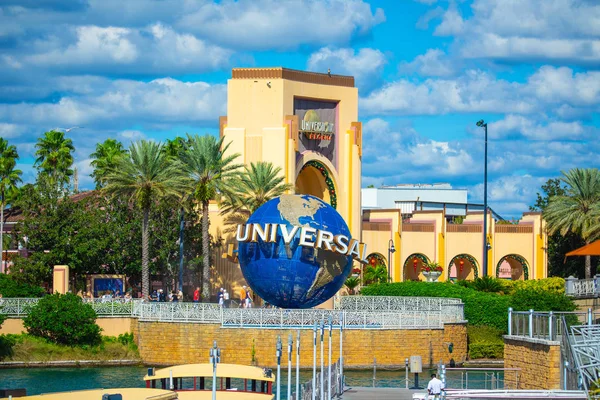Orlando Usa November 2018 Famous Universal Globe Universal Studios Orlando — Stock Photo, Image