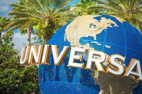 Orlando Noviembre 2018 Famoso Universal Globe Universal Studios Orlando Florida — Foto de Stock