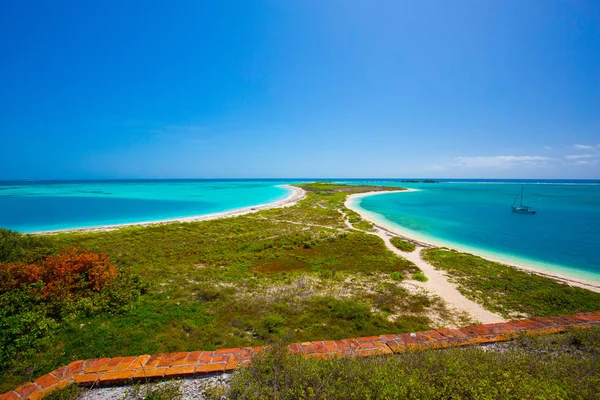 Civil War Fort Jefferson Gulf Mexico Dry Tortugas National Park — Stock Photo, Image