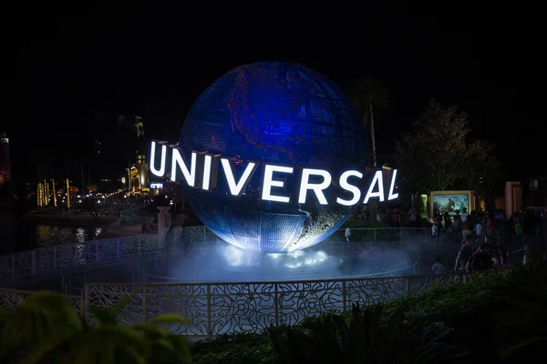 Orlando Verenigde Staten Maart 2017 Beroemde Universele Globe Universal Studios — Stockfoto